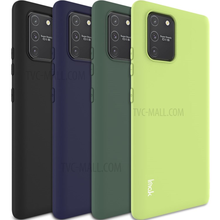 Serie Helar Cáscara TPU Teléfono Protectora Para Samsung IMAK 1 UC-galaxy A91 / S10 Lite / M80s - Verde Claro-6