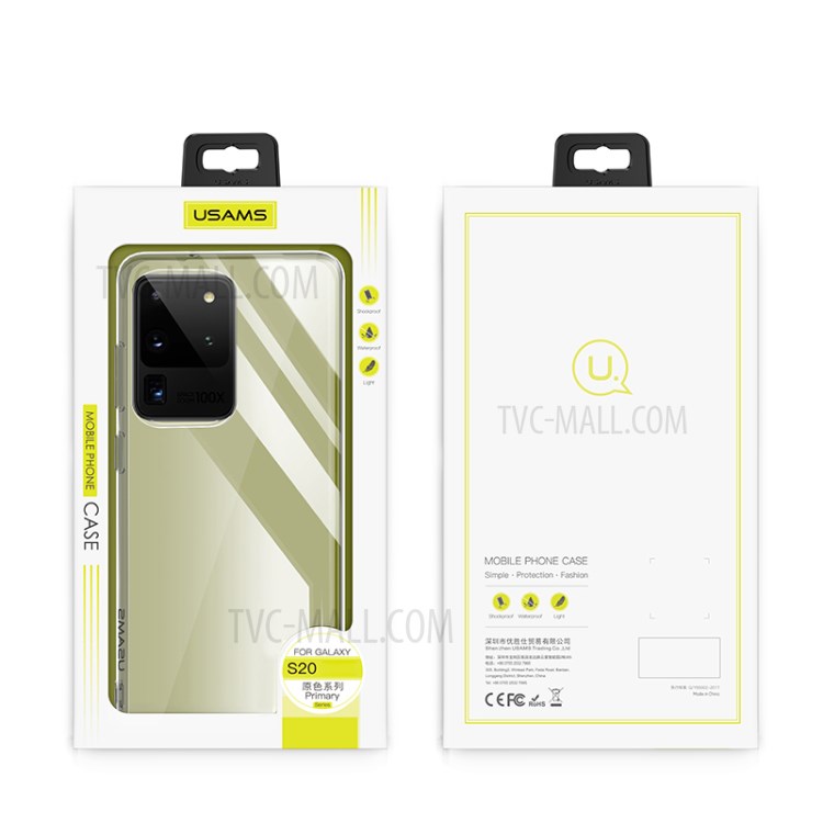 USAMS PRIMARY Series Soft TPU Durable Case for Samsung Galaxy S20-3