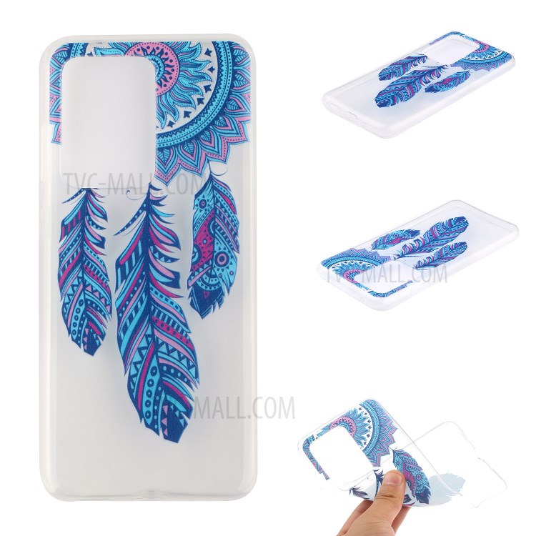 Pattern Printing TPU Shell Case for Samsung Galaxy S20 Ultra - Dream Catcher-1