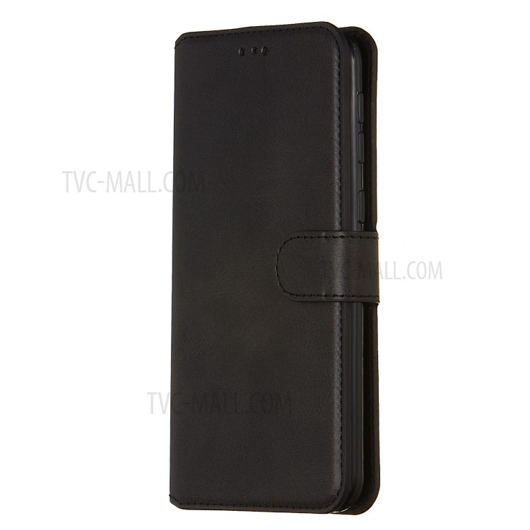 Classic Style Wallet Leather Stand Case for Samsung Galaxy M30s - Black-5