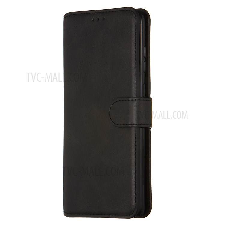 Wallet Leather Stand Case for Samsung Galaxy A81/Note 10 Lite/M60s - Black-5