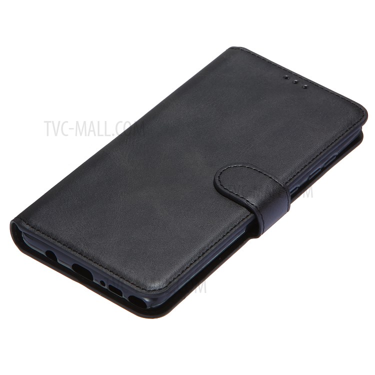 Wallet Leather Stand Case for Samsung Galaxy A81/Note 10 Lite/M60s - Black-7