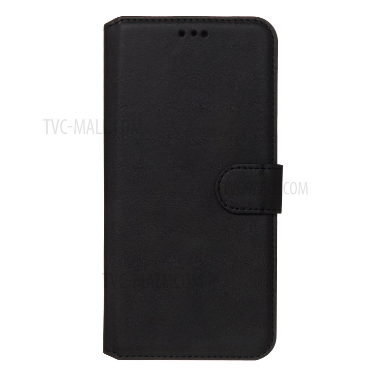 Wallet Flip Leather Case Phone Cover for Samsung Galaxy S10 Lite/A91/M80S - Black-2