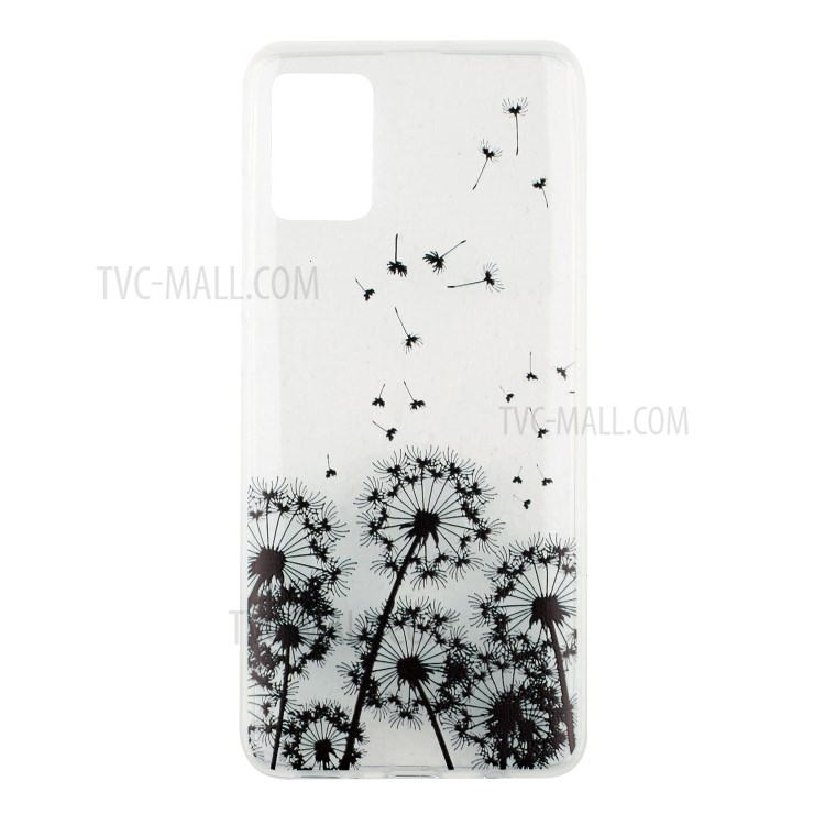 Pattern Printing TPU Protective Case for Samsung Galaxy A71 - Dandelion-1