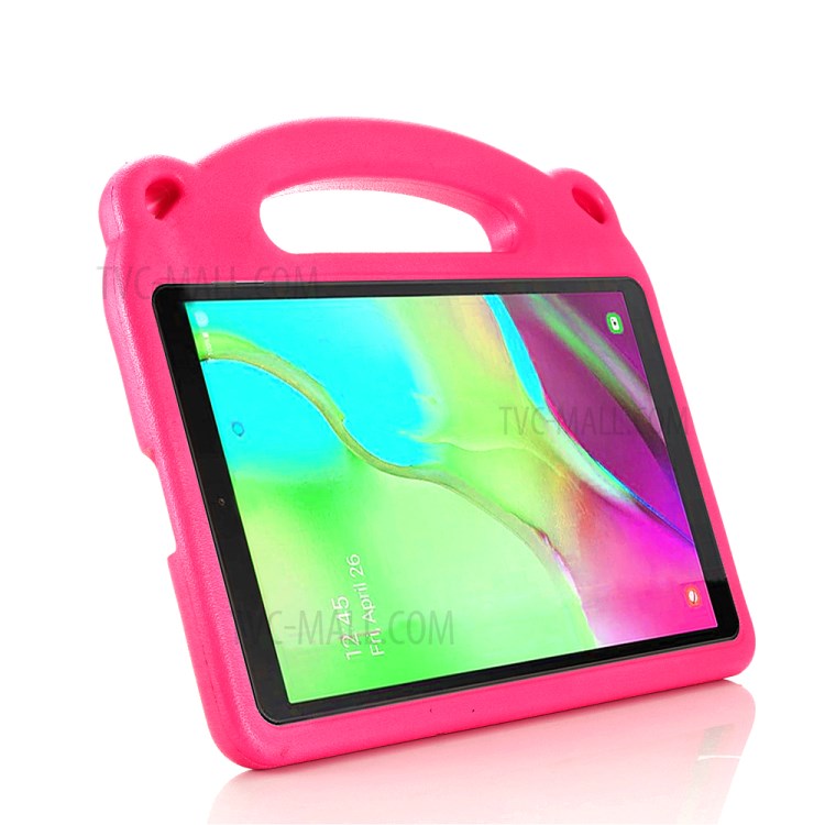 Panda Style Shockproof Kickstand EVA Protective Case for Samsung Galaxy Tab A 10.1 (2019) SM-T510/T515 - Rose-4