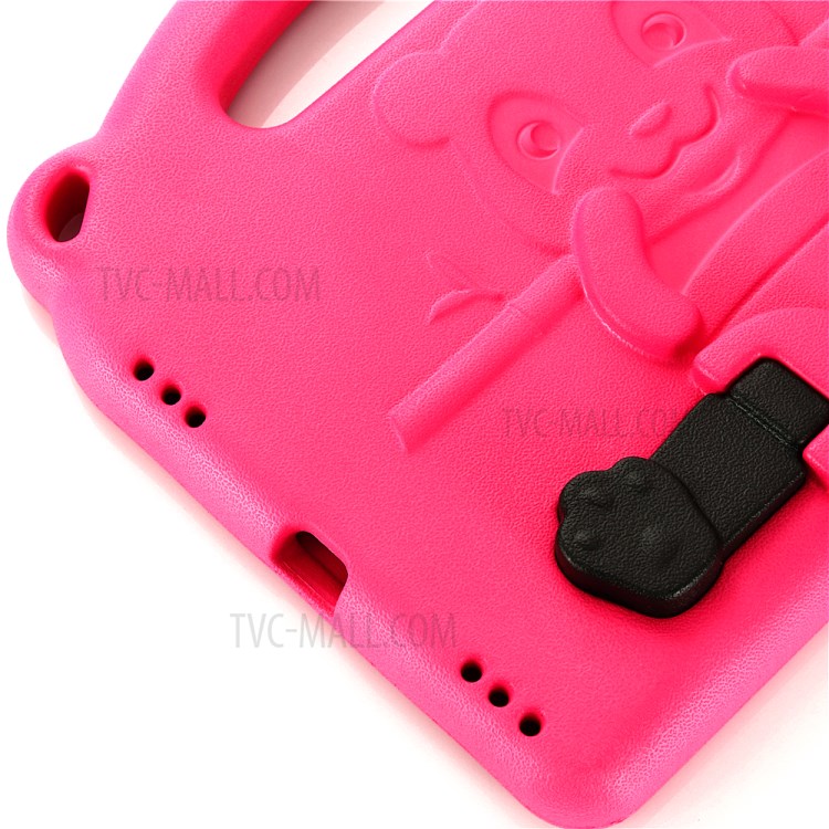 Panda Style Shockproof Kickstand EVA Protective Case for Samsung Galaxy Tab A 10.1 (2019) SM-T510/T515 - Rose-7