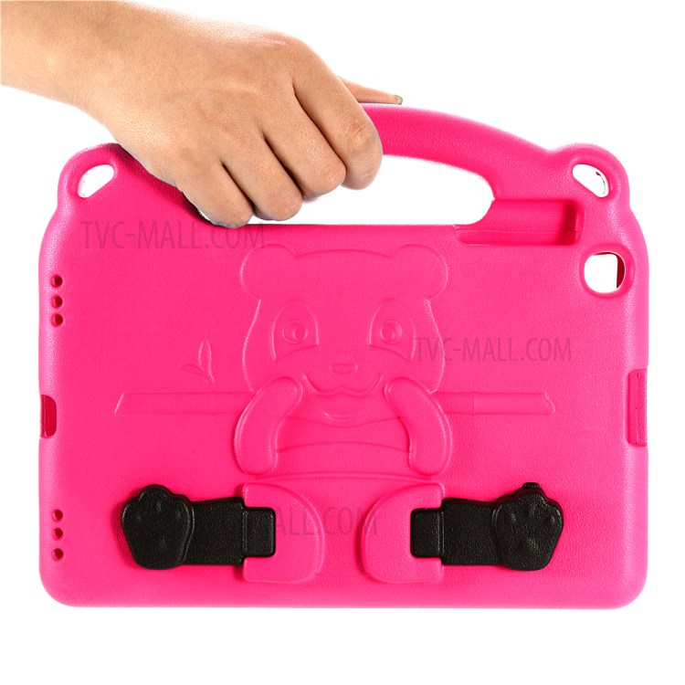 Panda Style Shockproof Kickstand EVA Protective Case for Samsung Galaxy Tab A 10.1 (2019) SM-T510/T515 - Rose-8