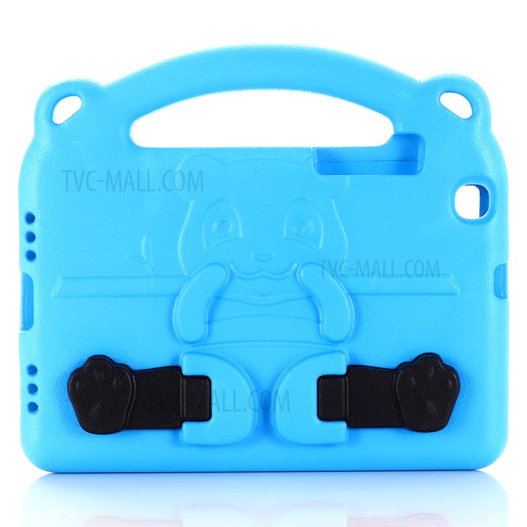 Panda À Prova De Choque Estilo Estribo Lateral Caso, A Tabela De EVA Para Samsung Galaxy Guia Um 8.0 Wi-Fi (2019) SM-T290 / T295 - Azul-1