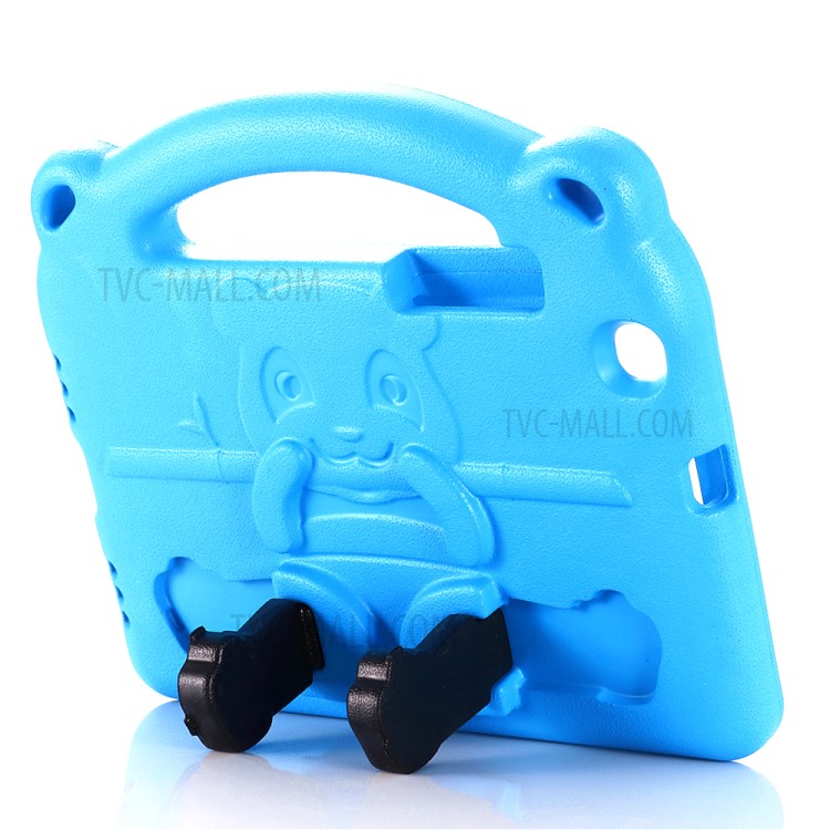 Panda À Prova De Choque Estilo Estribo Lateral Caso, A Tabela De EVA Para Samsung Galaxy Guia Um 8.0 Wi-Fi (2019) SM-T290 / T295 - Azul-3