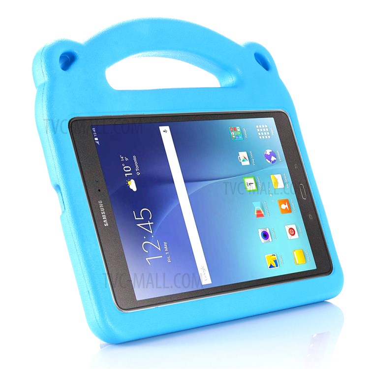 Panda À Prova De Choque Estilo Estribo Lateral Caso, A Tabela De EVA Para Samsung Galaxy Guia Um 8.0 Wi-Fi (2019) SM-T290 / T295 - Azul-4
