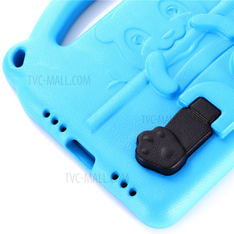 Panda À Prova De Choque Estilo Estribo Lateral Caso, A Tabela De EVA Para Samsung Galaxy Guia Um 8.0 Wi-Fi (2019) SM-T290 / T295 - Azul-7
