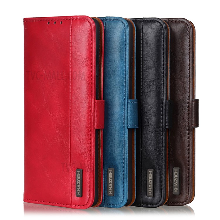 Leather Material Simple Stylish Phone Cover for Samsung Galaxy A81/Note 10 Lite - Red-9