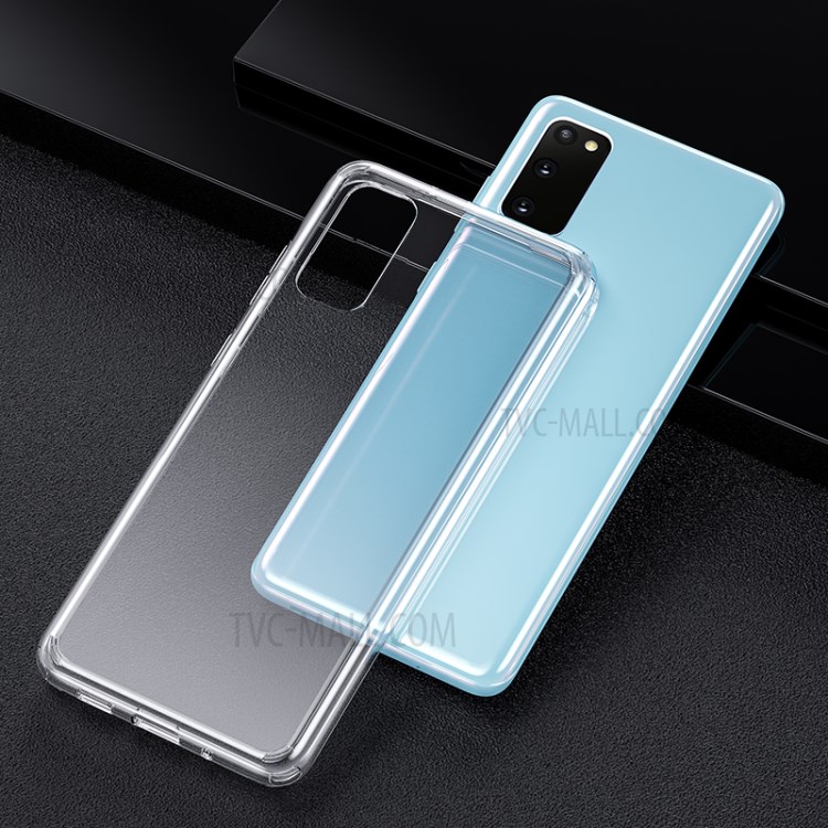 ROCK Pure Series Transparent PC + TPU Hybrid Cover for Samsung Galaxy S20-1