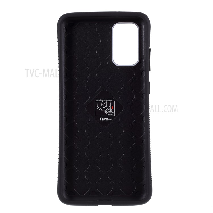 IFACE MALL PC + TPU Hybrid Case for Samsung Galaxy S20 Plus - Black-3