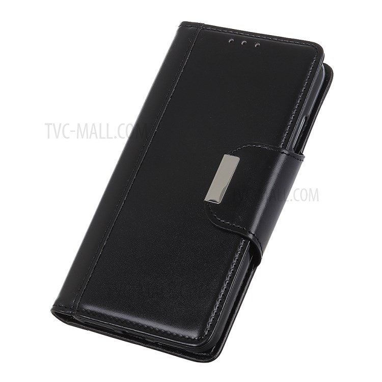 Wallet Leather Stand Case for Samsung Galaxy A70e - Black-11