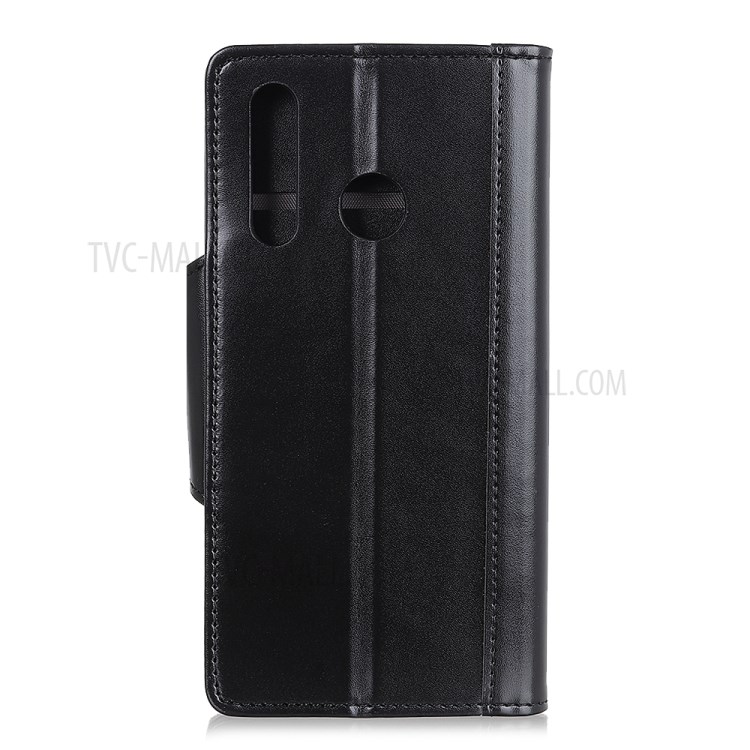 Wallet Leather Stand Case for Samsung Galaxy A70e - Black-3