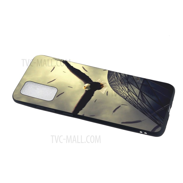 Pattern Printing Matte Soft TPU Protective Case for Samsung Galaxy A71 A715 - Eagle-4