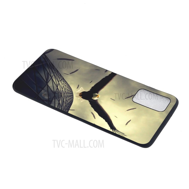 Pattern Printing Matte Soft TPU Protective Case for Samsung Galaxy A71 A715 - Eagle-5