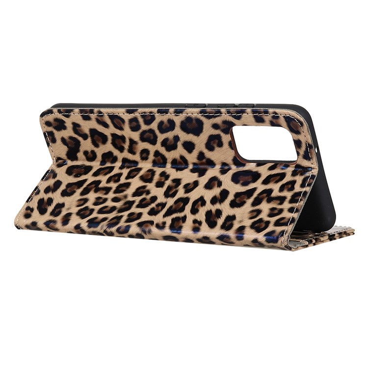 Leopard Texture Wallet Stand Leather Flip Case for Samsung Galaxy A41-9