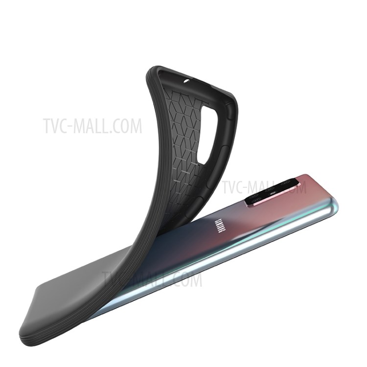 Fosca Caso Protetora TPU Para Samsung Galaxy A71 - Preto-4