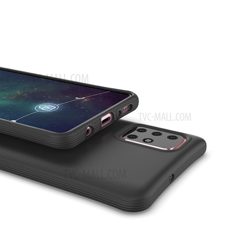 Fosca Caso Protetora TPU Para Samsung Galaxy A71 - Preto-5