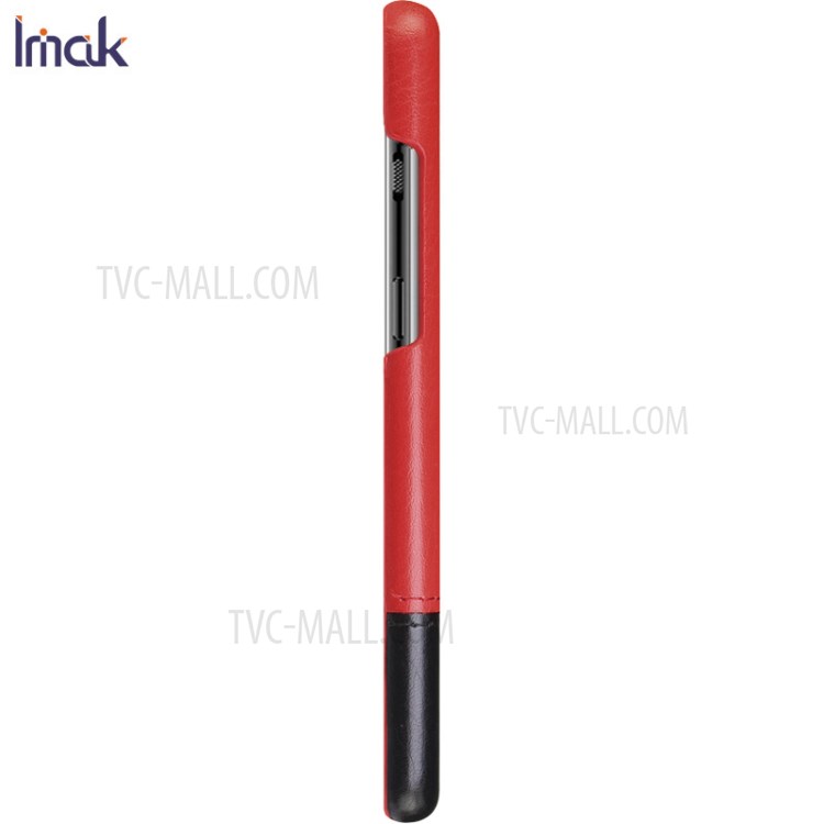 IMAK Ruiyi Series Leather Skin Hard PC Case for Samsung Galaxy S20+ 5G - Red-5