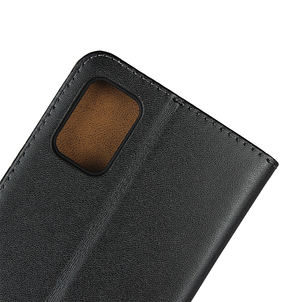 Genuína Carteira De Couro Da Carcaça Shell Telefone Celular Suporte Para Samsung Galaxy A51 - Rosa-9