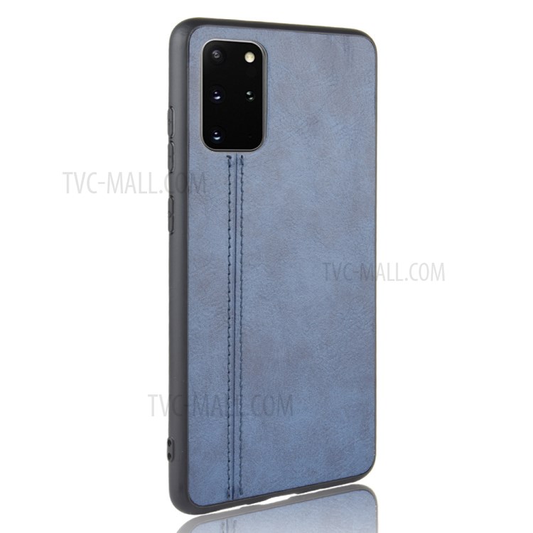 PC + TPU + PU Leather Combo Phone Casing for Samsung Galaxy S20 Plus 5G - Blue-4