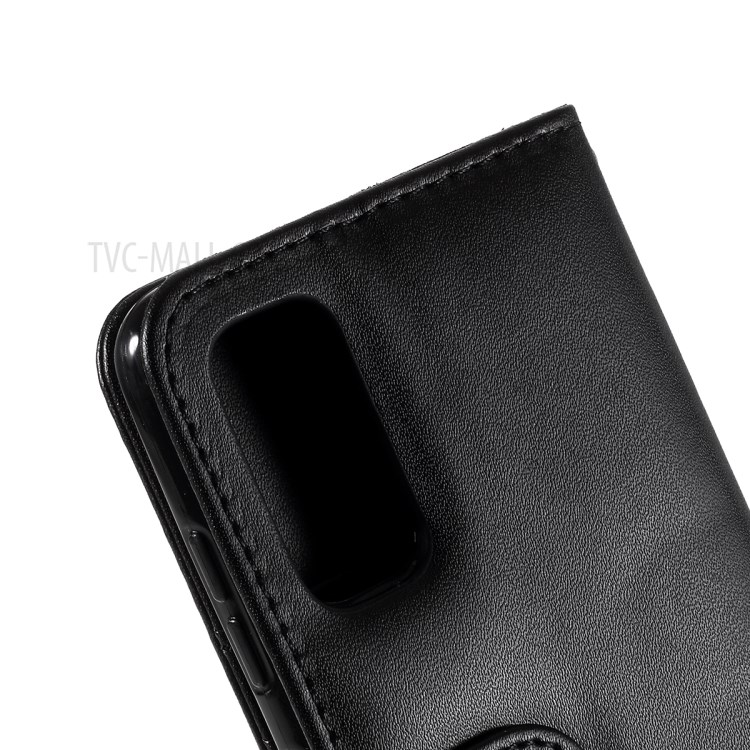 Wallet Stand Protective Leather Flip Case for Samsung Galaxy S20-3