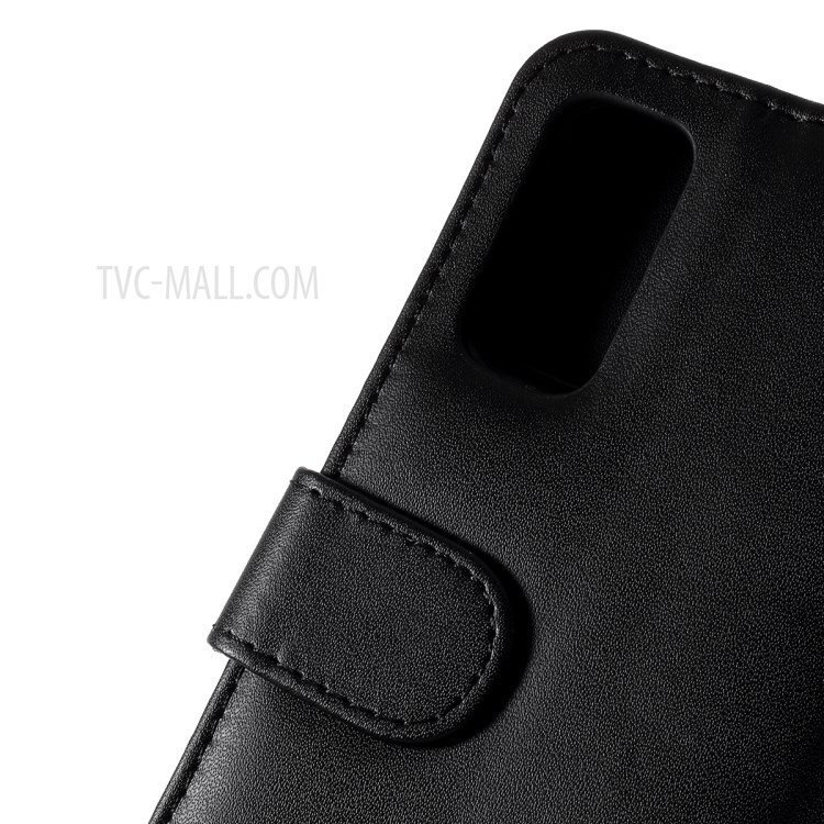 Wallet Stand Protective Leather Flip Case for Samsung Galaxy S20-4