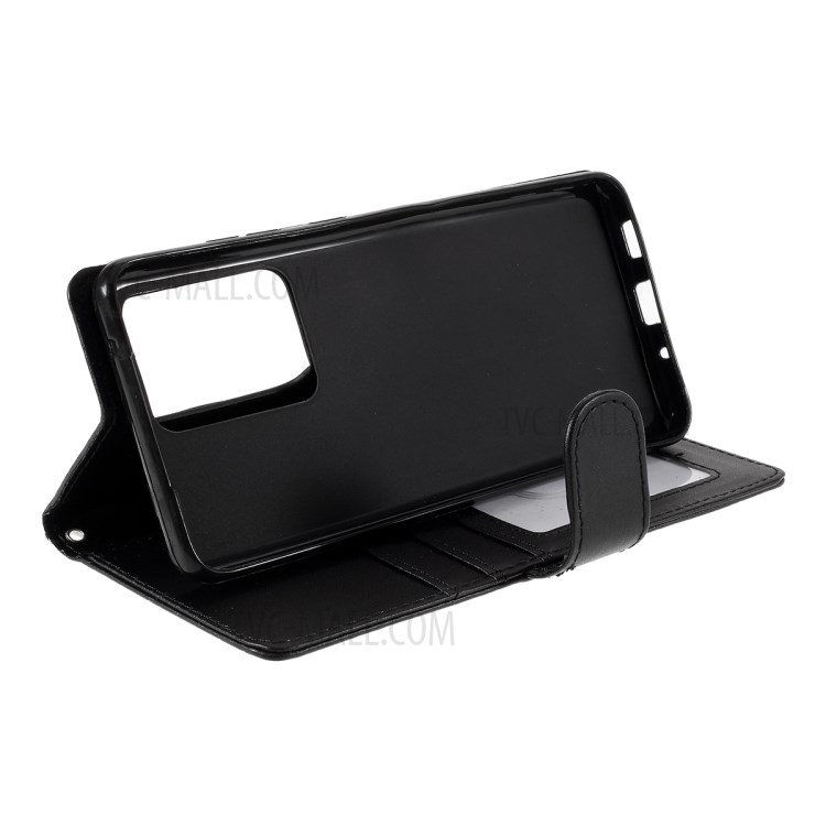 Magnetic Leather Wallet Stand Phone Shell for Samsung Galaxy S20 Ultra-5