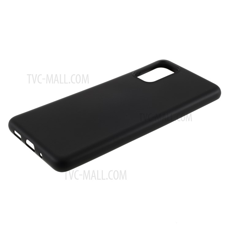 Liquid Silicone Cell Phone Case for Samsung Galaxy S20 - Black-5