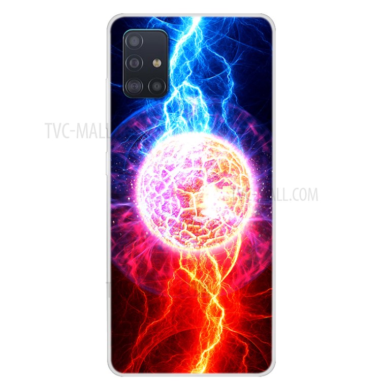 Space Series Pattern Printing TPU Phone Case for Samsung Galaxy A71 A715 - Style G-1