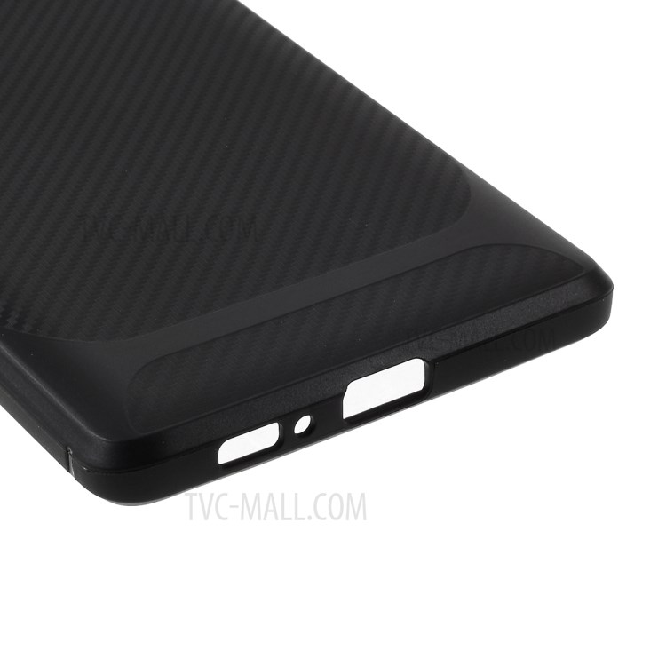 Carbon Fiber Texture TPU Soft Cover for Samsung Galaxy A91/S10 Lite/M80S - Black-6