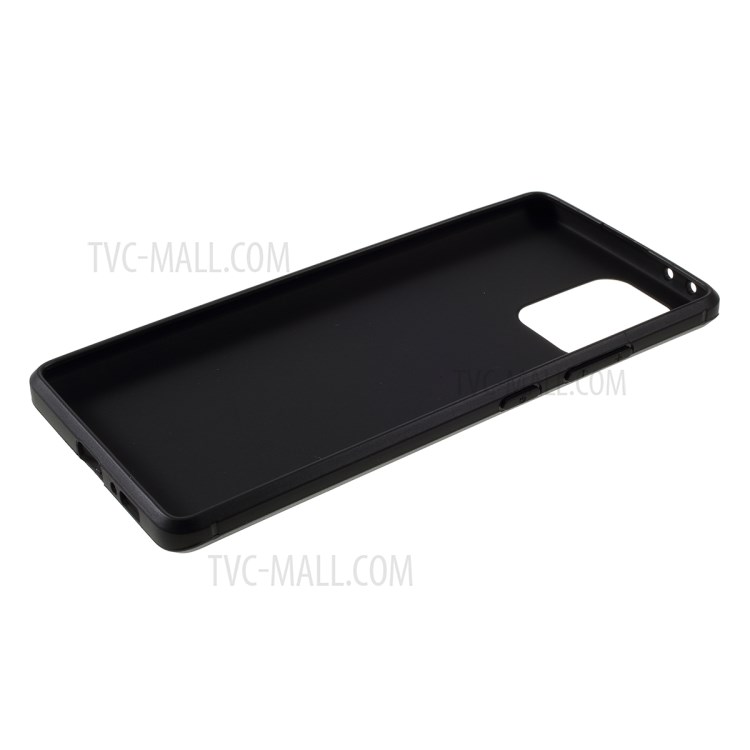 Carbon Fiber Texture TPU Soft Cover for Samsung Galaxy A91/S10 Lite/M80S - Black-7