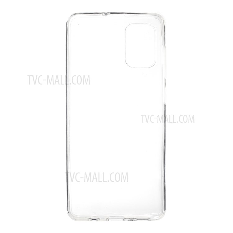 Front + Back 2 in 1 Clear TPU Full Coverage Phone Shell for Samsung Galaxy A71-2