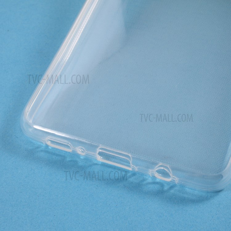 Front + Back 2 in 1 Clear TPU Full Coverage Phone Shell for Samsung Galaxy A71-6