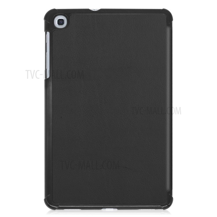 Tri-fold Stand Leather Case for Samsung Galaxy Tab A 8.4(2020) - Black-8