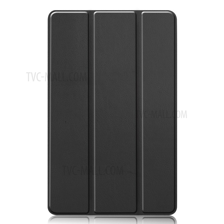 Tri-fold Stand Leather Case for Samsung Galaxy Tab A 8.4(2020) - Black-9