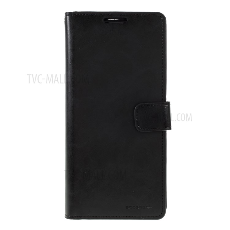 MERCURY GOOSPERY for Samsung Galaxy S20 Ultra Mansoor Wallet Diary Leather Mobile Phone Case - Black-2