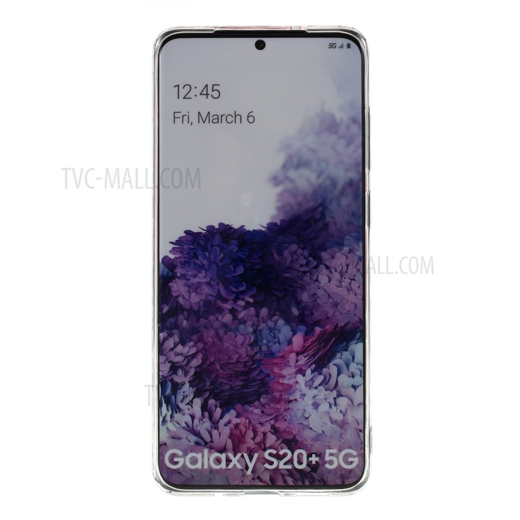 Epoxy TPU Back Case for Samsung Galaxy S20 - Purple-3