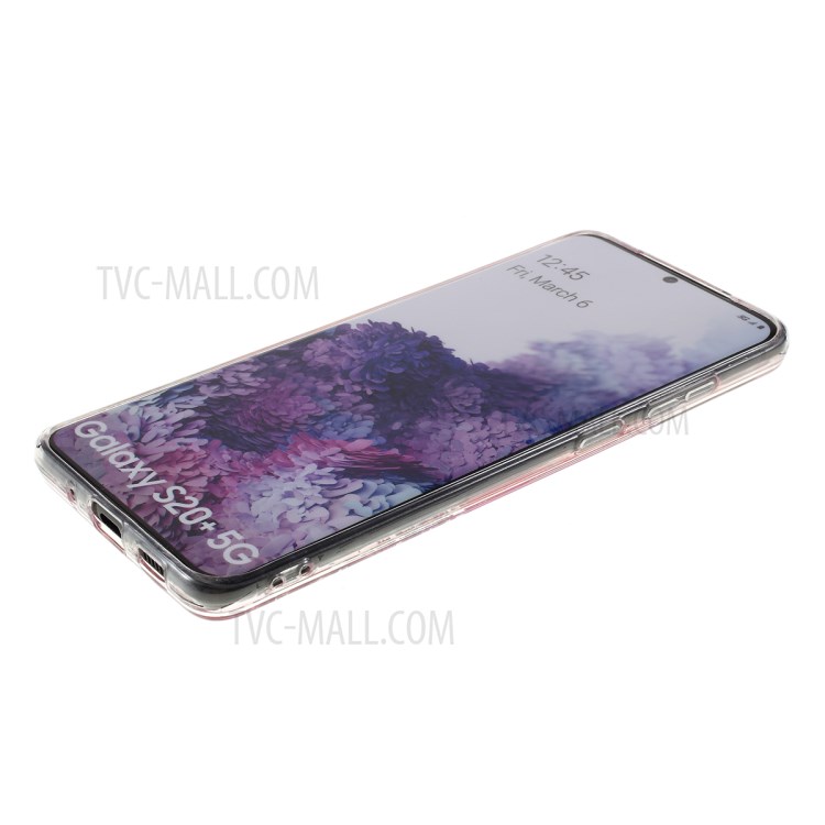 Epoxy TPU Back Case for Samsung Galaxy S20 - Purple-5
