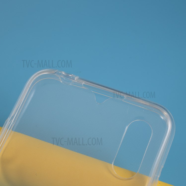 Full Coverage Front + Back Clear TPU Protection Case Cover for Samsung Galaxy A01-2