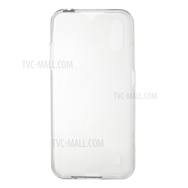 Full Coverage Front + Back Clear TPU Protection Case Cover for Samsung Galaxy A01-5