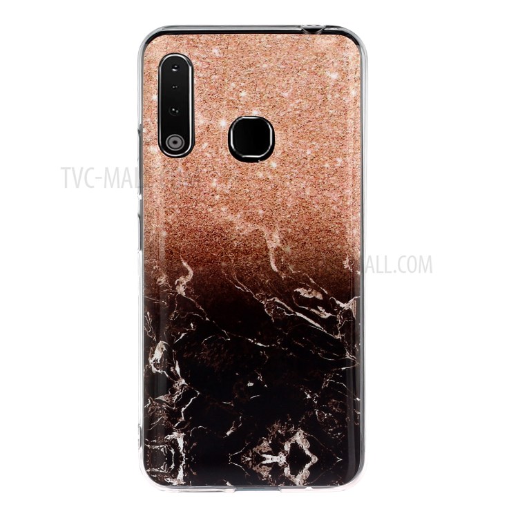 Marble Pattern IMD TPU Case for Samsung Galaxy A70e - Style A-1