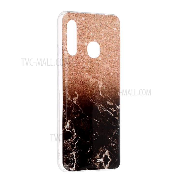 Marble Pattern IMD TPU Case for Samsung Galaxy A70e - Style A-3