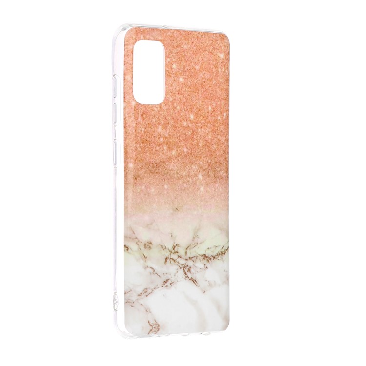 Marble Pattern Printing IMD TPU Phone Shell for Samsung Galaxy A41 (Global Version) - Style B-3