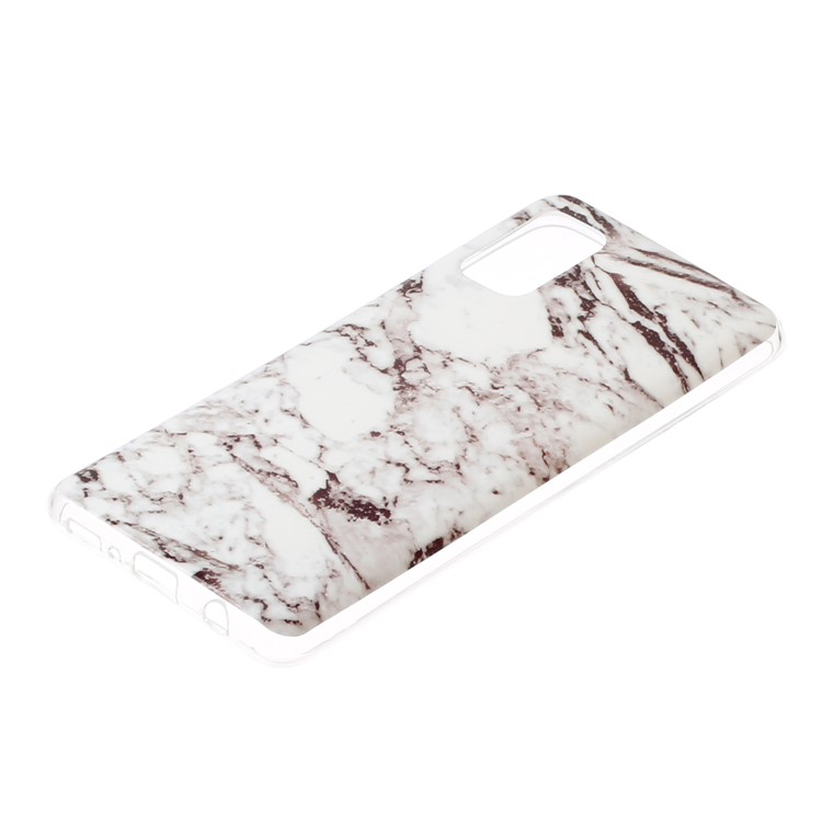 Marble Pattern Printing IMD TPU Phone Shell for Samsung Galaxy A41 (Global Version) - Style K-2