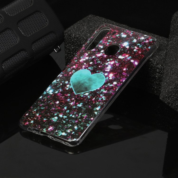 Marble Pattern IMD TPU Phone Cover for Samsung Galaxy A21 - Style A-4