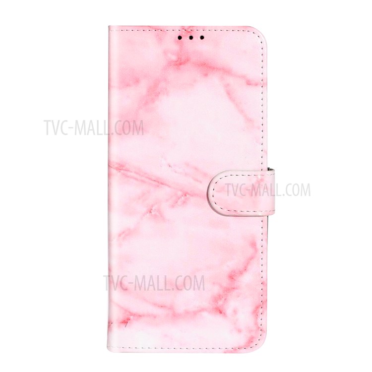 Pattern Printing Magnetic Leather Wallet Cover Phone Case for Samsung Galaxy S20 Plus/S20 Plus 5G - Pink-3